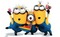 The Minions - Free PNG Animated GIF