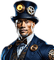 Dwayne Johnson - Steampunk - besplatni png animirani GIF