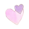 Hearts Purple ♫{By iskra.filcheva}♫ - png gratuito GIF animata