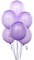 Kaz_Creations Purple Balloons - zdarma png animovaný GIF