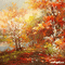 animated autumn background kikkapink - GIF animé gratuit GIF animé