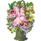 cecily-panier fleurs anime - GIF animate gratis GIF animata