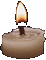 small candle - GIF animado grátis Gif Animado