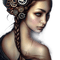 kikkapink girl woman painting gothic steampunk - 免费PNG 动画 GIF