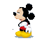mickey mouse gif - Δωρεάν κινούμενο GIF κινούμενο GIF