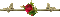 fle fleur rose rouge deco glitter gif image