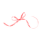 kikkapink deco scrap pink ribbon bow - png gratuito GIF animata