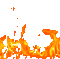 Flame fire - GIF animé gratuit GIF animé
