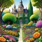 Fondo jardín de primavera - kostenlos png Animiertes GIF