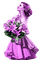 kikkapink autumn woman flowers fashion - безплатен png анимиран GIF