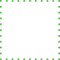 Green dots frame deco [Basilslament] - png grátis Gif Animado