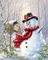 Bonhomme de neige - ingyenes png animált GIF