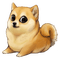 chibi doge - безплатен png анимиран GIF