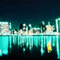 Teal City Background - GIF animado grátis Gif Animado