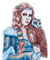 Y.A.M._Fantasy woman owl - безплатен png анимиран GIF