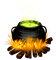 Cauldron.Black.Green - безплатен png анимиран GIF