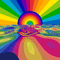 fond multicoloured psychedelic bp - Bezmaksas animēts GIF animēts GIF