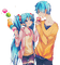 Hatsune Miku ❤️ elizamio - gratis png animeret GIF
