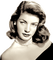 Lauren Bacall sepia - png grátis Gif Animado