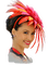 femme chapeau - PNG gratuit GIF animé