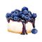 Blueberry Dessert - gratis png geanimeerde GIF