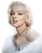 kikkapink marilyn monroe portrait woman - δωρεάν png κινούμενο GIF