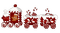 candy cane train - Free PNG Animated GIF