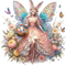 easter, ostern, fairy, fee, fantasy - Free PNG Animated GIF