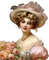vintage woman - Gratis geanimeerde GIF