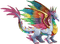 dragon rainbow - безплатен png анимиран GIF