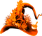 Witch.Hat.Orange - zdarma png animovaný GIF