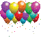 balloon ballons birthday tube deco anniversaire party colored  ballon ballons geburtstag