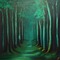 Green Deep Dark Forest - gratis png geanimeerde GIF