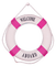 Life Preserver.White.Pink.Black - Free PNG Animated GIF