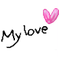 ..:::Text-My love:::.. - PNG gratuit GIF animé