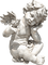 angel statue by nataliplus - png grátis Gif Animado