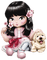 Cute Doll Jolie - Free PNG Animated GIF