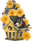 Yellow Birdhouse - ilmainen png animoitu GIF