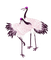 Crane.Bird.Grue.grulla.Pink.Victoriabea - PNG gratuit GIF animé