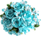 Roses.Flowers.Bouquet.Blue - Free PNG Animated GIF