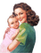 loly33 mère enfant  vintage - ilmainen png animoitu GIF
