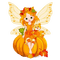Autumn - Fairy - zadarmo png animovaný GIF