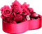 Heart.Box.Candy.Roses.Brown.Pink - zadarmo png animovaný GIF
