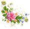 Kaz_Creations Deco Corner Flowers Colours - PNG gratuit GIF animé