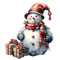 loly33 bonhomme de neige - PNG gratuit GIF animé