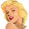 Marilyn Monroe bp - PNG gratuit GIF animé