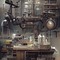Industrial Lab Background - png grátis Gif Animado