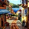 vintage town alley background - darmowe png animowany gif