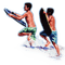 Rena Sommer Surfen Spaß Meer - zadarmo png animovaný GIF