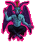 Blue Demon Devil - Ücretsiz animasyonlu GIF animasyonlu GIF
